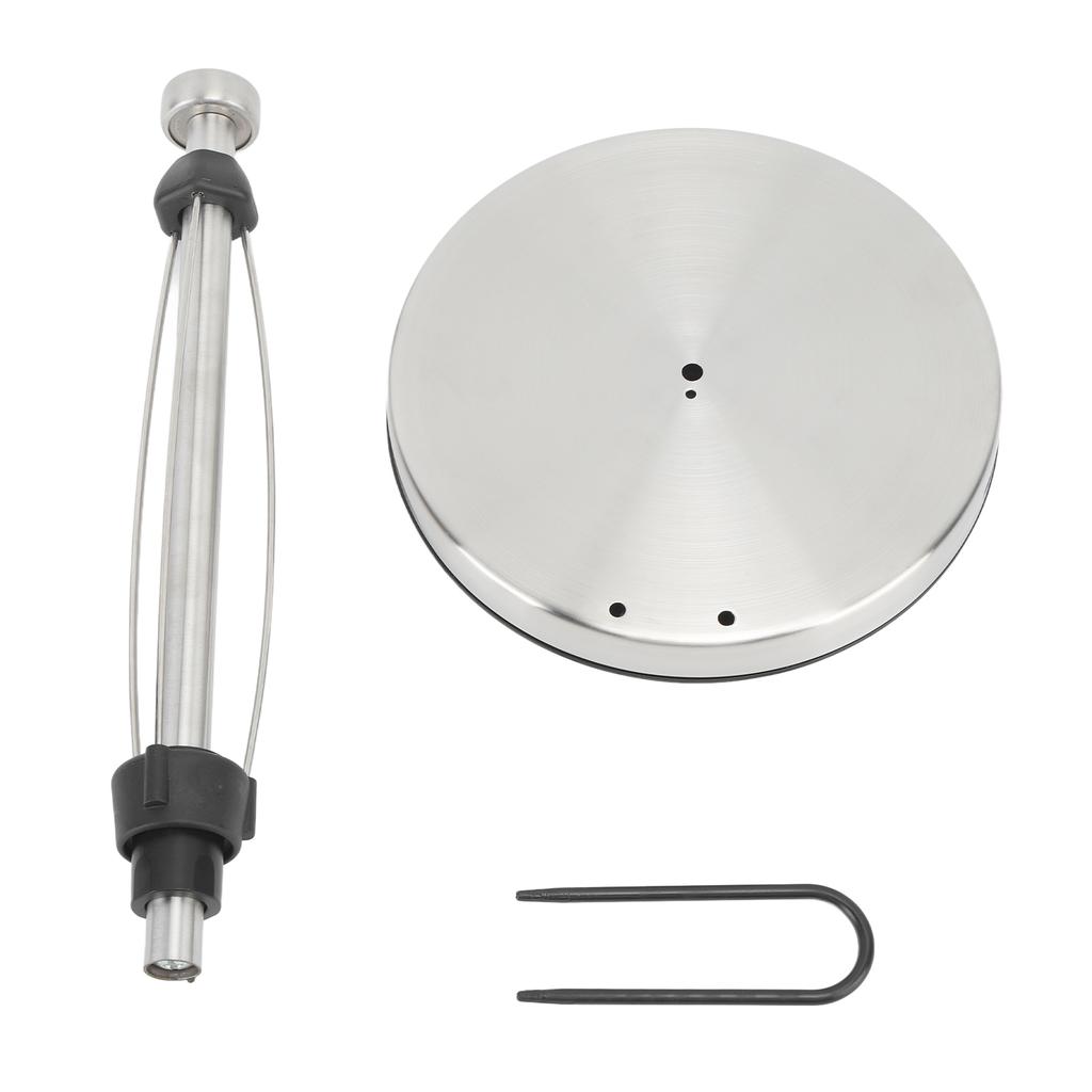 Paper Towel Holder with Damping Effect Stainless Steel Punch Free Single Hand Operable Paper Towel