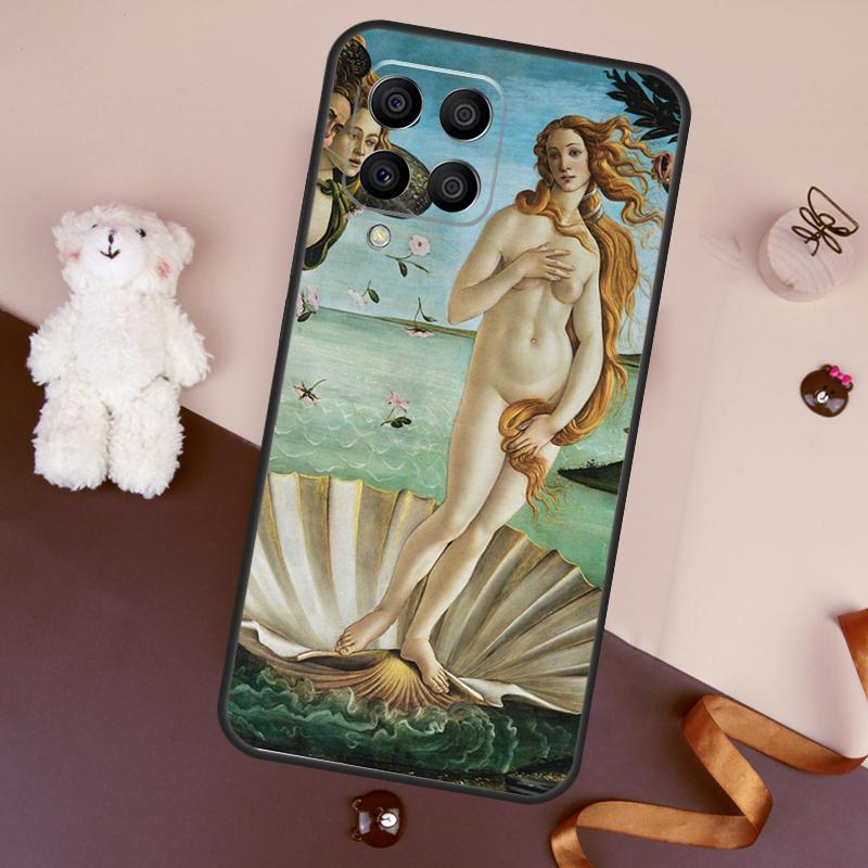 Art Painting Birth Of Venus Case For Samsung Galaxy M06 M53 M13 M31 M11 M35 M55 M15 M56 M36 M16 M12 M32 M52 M14 M34 M54