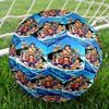 One Piece Print Size 5 Soccer Ball, Standard Match Football for Sports Game and Team Practice, Ideal Gift for Soccer Fans