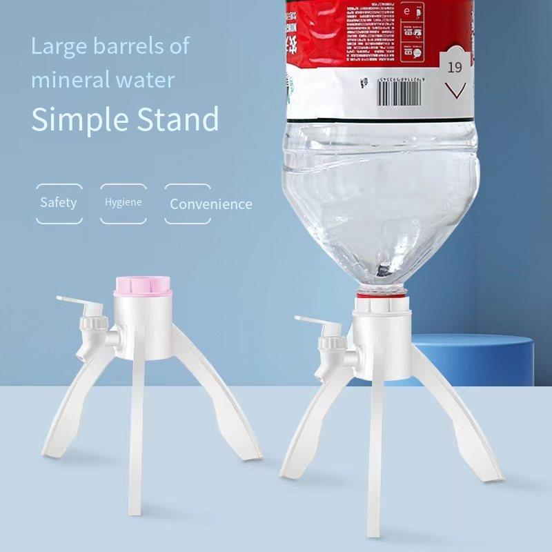 1PC Mineral Water Bottle Bracket, Fish Farming Triangle Bracket, Inverted Mineral Water Change Water, Self-made Fish Tank Water Circulation