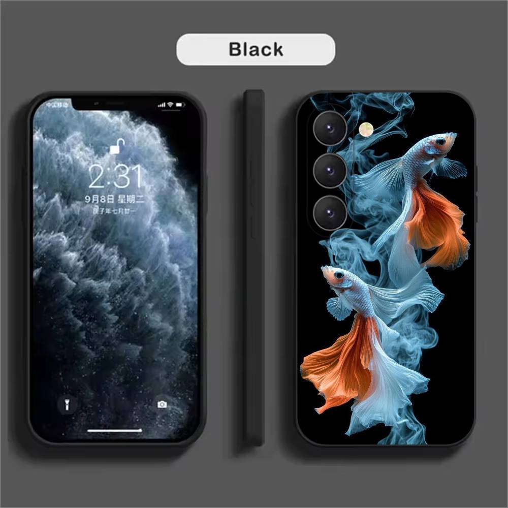 

Fishes Case Phone Case For Samsung Galaxy A52 A42 A32 A22 A12 A02S A72 A73 A51 A41 A31 A21S A71 A40 A30S A20S SamsungA22 5G