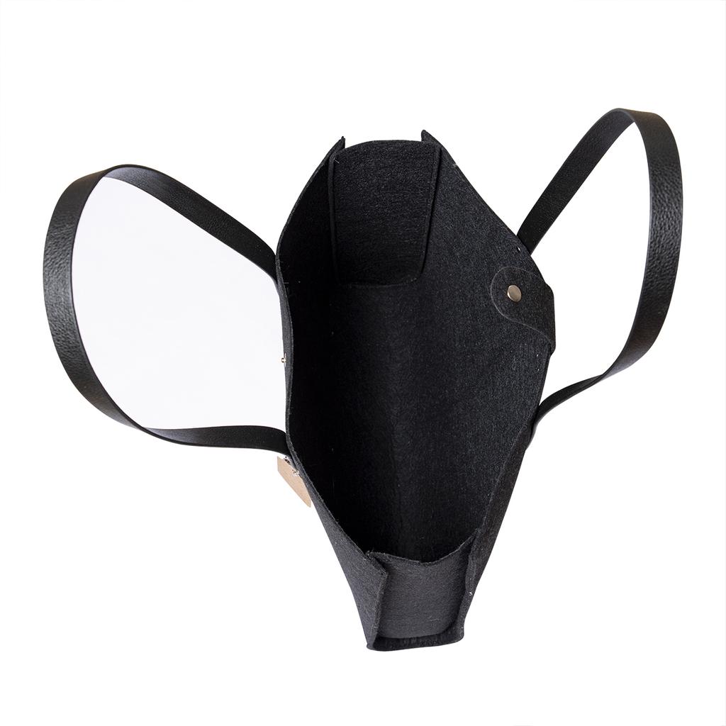 Biggdesign Dogs Felt Shoulder Bag
