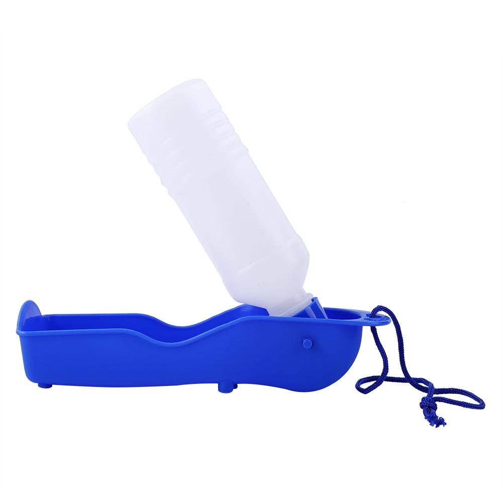 

250 мл 500 мл Любовь Питомец Собака Дорожная Бутылка для Воды Щенок Питьевая Кормление Фонтан Бутылка Blue 1