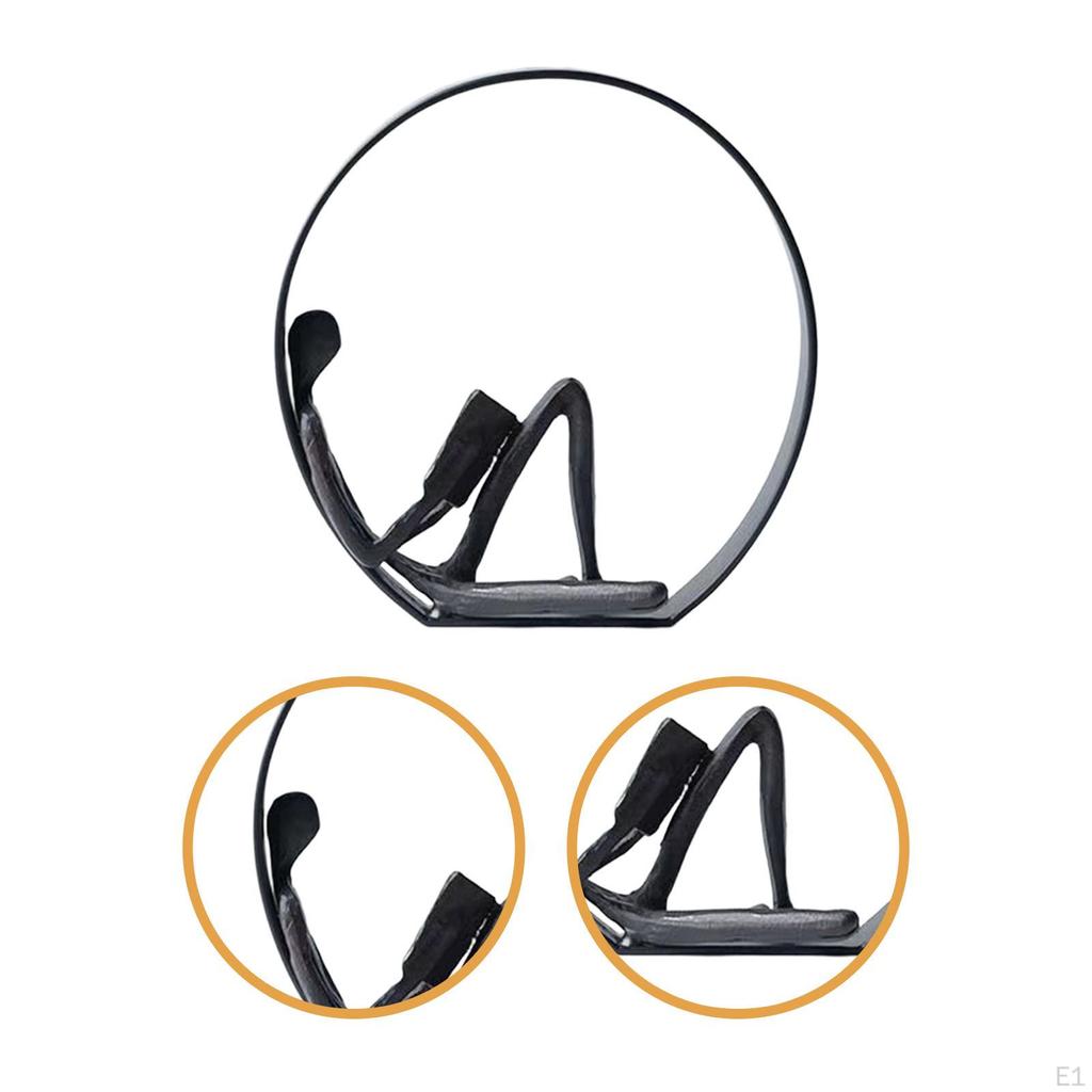 Reading Figurine Desktop Ornament Art Crafts Display Modern Decorative Sculpture Reader Statue for