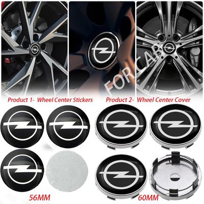 Car Wheel Center Hub Caps Tire Rim Covers Tapacubos Enjoliveur Wheel Parts 4PCS 60mm For Astra Insignia Astra Corsa Zafira