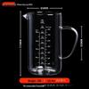 Yicang High Borosilicate Glass Measuring Cups