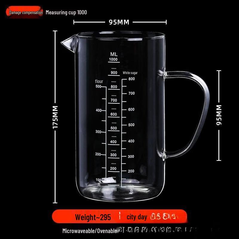 Yicang High Borosilicate Glass Measuring Cups