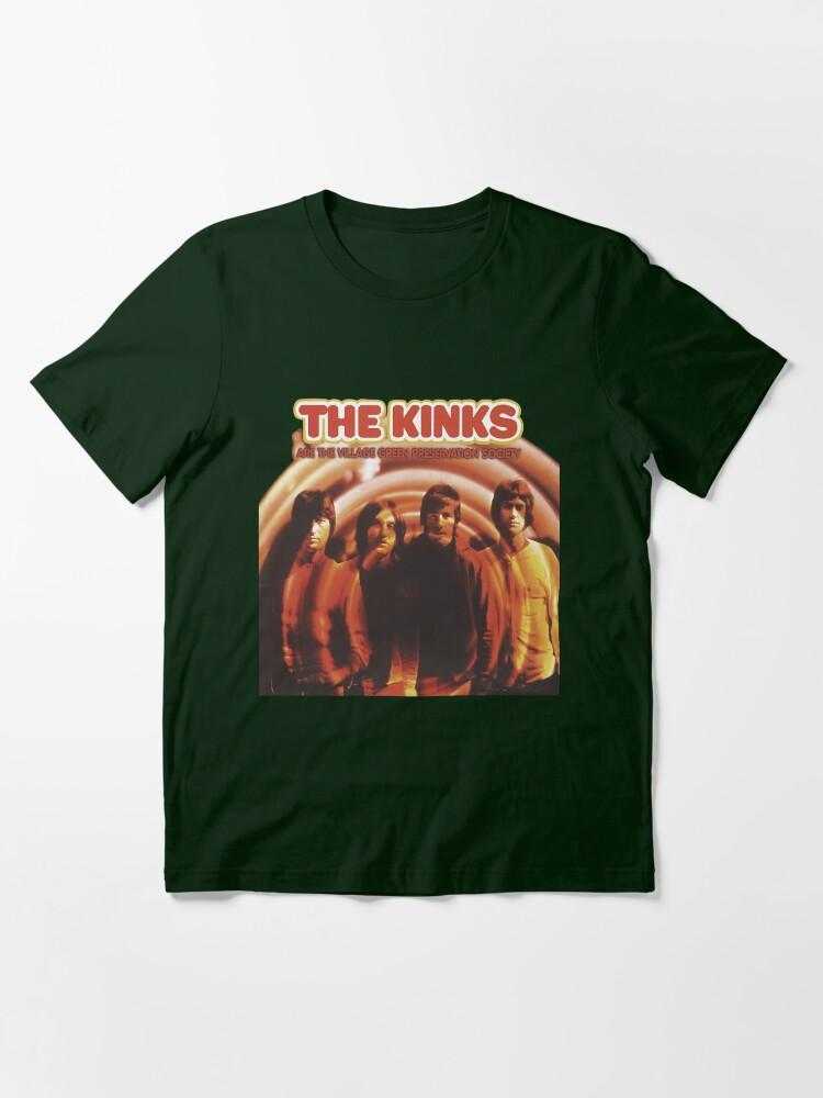 The Kinks song music vintage 90s musician retro funny lyrics 80s band album Essential T-Shirt