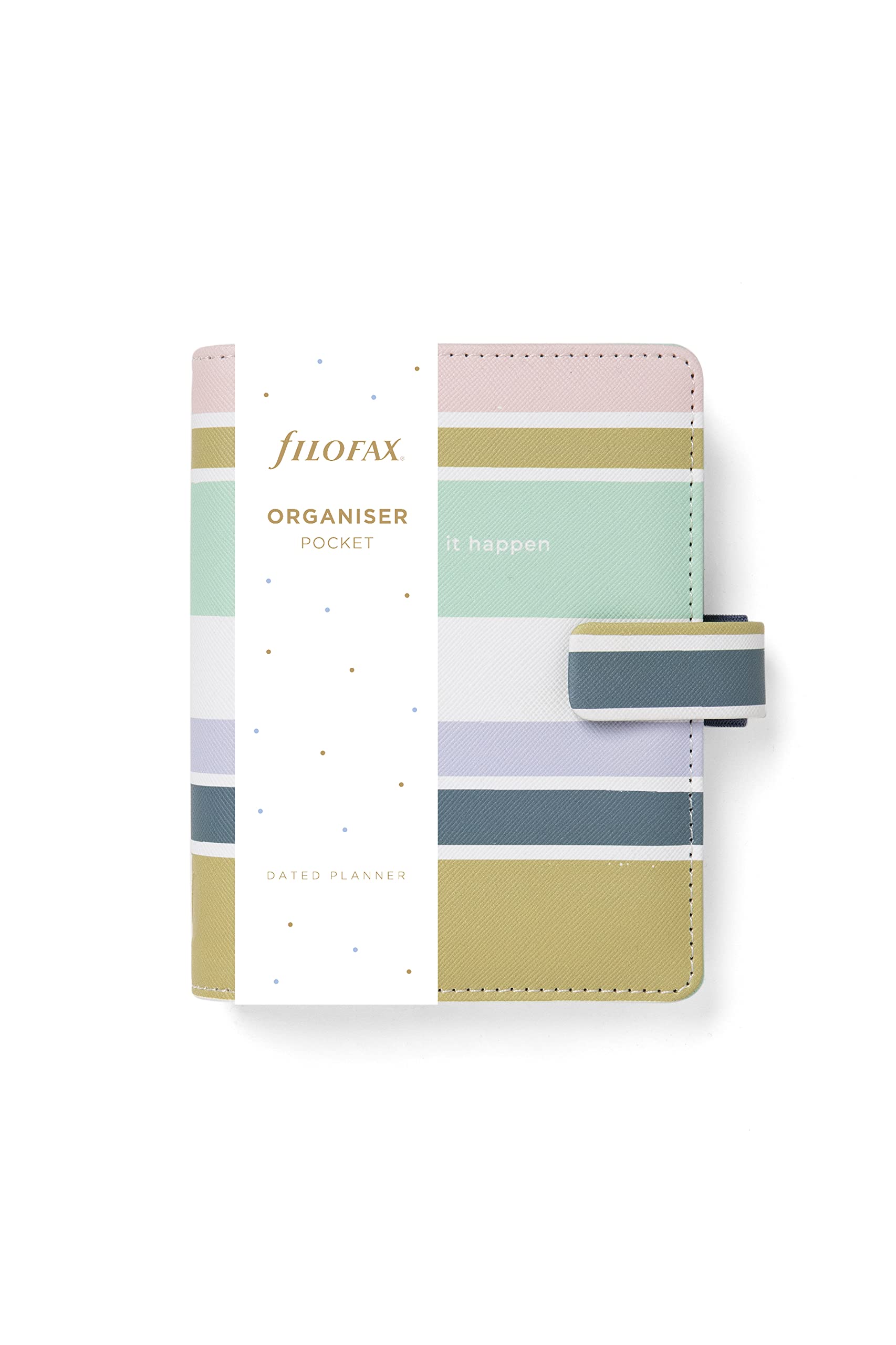 

Filofax Good Vibes System Organizer Small Stripe 022685 Official Import