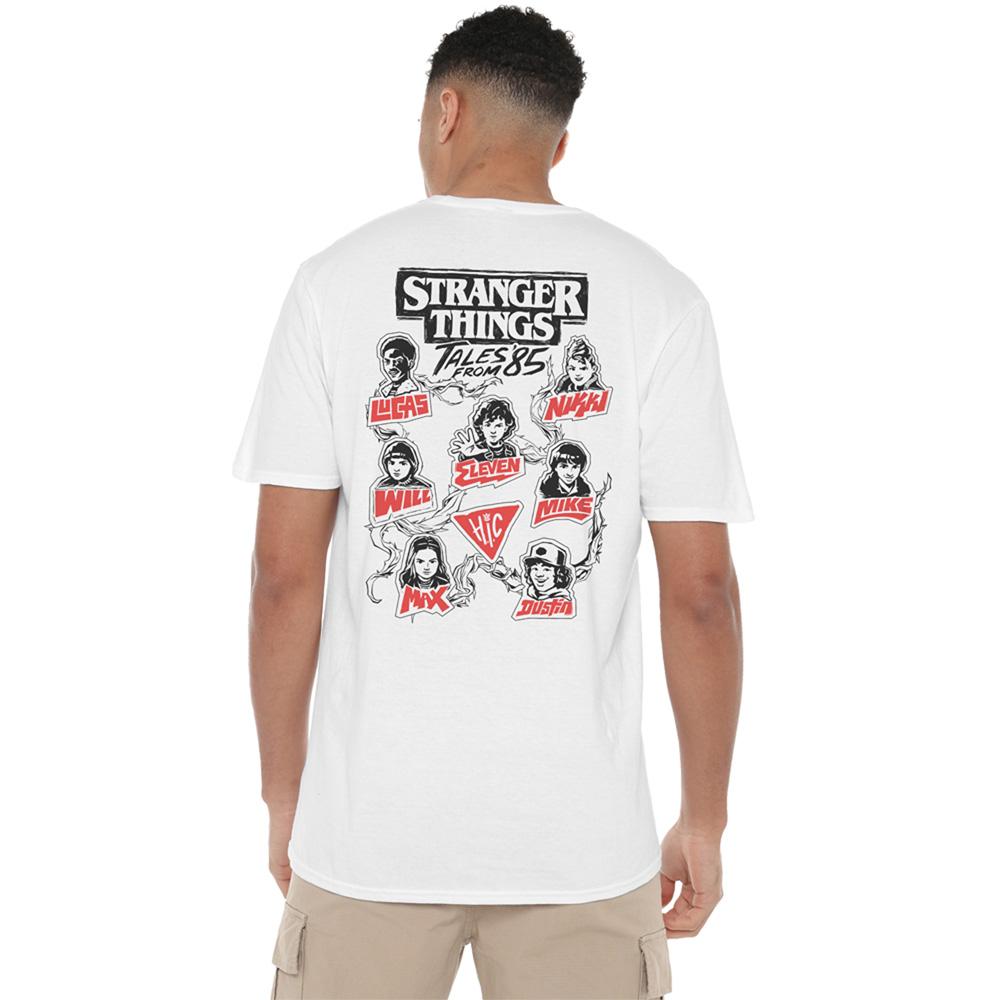 Stranger Things: Tales from ´85 Unisex Adult Character Vines Back Print T-Shirt