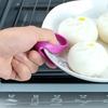 2Pcs Convenient Heat Insulated Silicone Oven Mitts with Nonslip Finger Clips for Kitchen Cook Tools Accessories