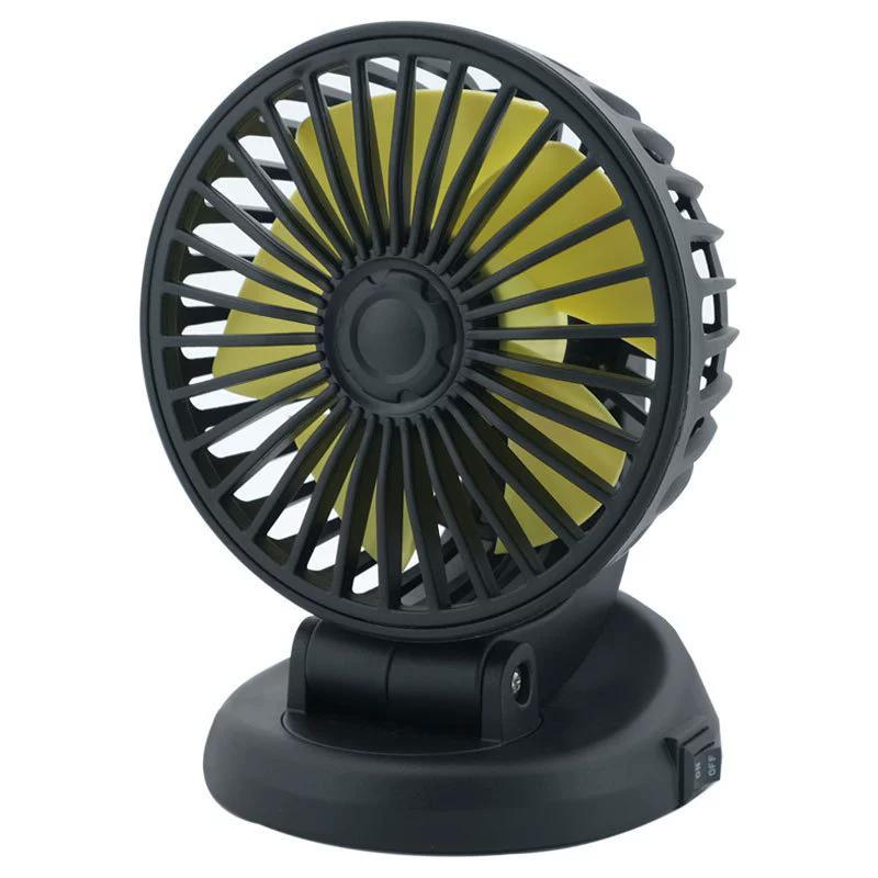 360° Car Folding Fan Single Head Cooling Fan For Car Vehicle Summer Cooling Fan 5V/12V USB/Cigarette Lighter Plug Car Fans