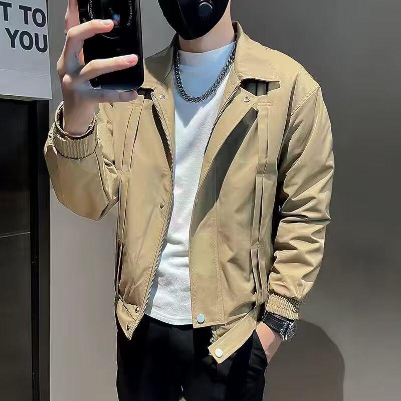2023 Men's Trendy Handsome Jacket - Stylish Spring and Autumn Streetwear