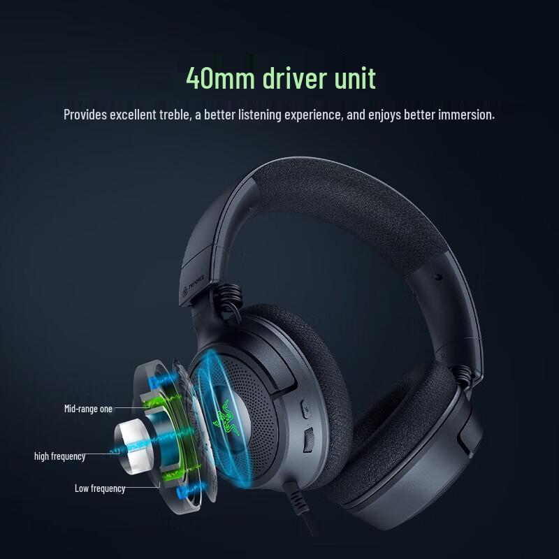 Razer Kraken V4 X Wired Gaming Headset