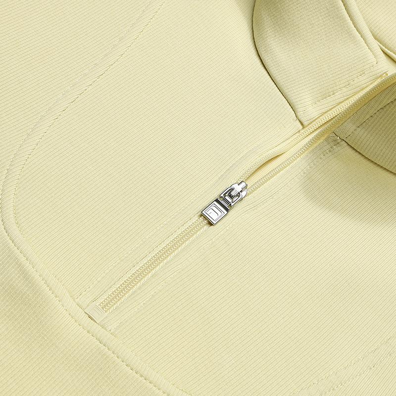 Fila White Casual Classic Soft Dopamine Knit Cropped Pullover Sweatshirt Women sweatshirt F11W543201FMT