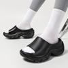 Fashion Chunky Platform Slippers for Women Solid Color EVA Wedge Sandals Woman Summer 2024 Thick Bottom Non Slip Beach Slippers