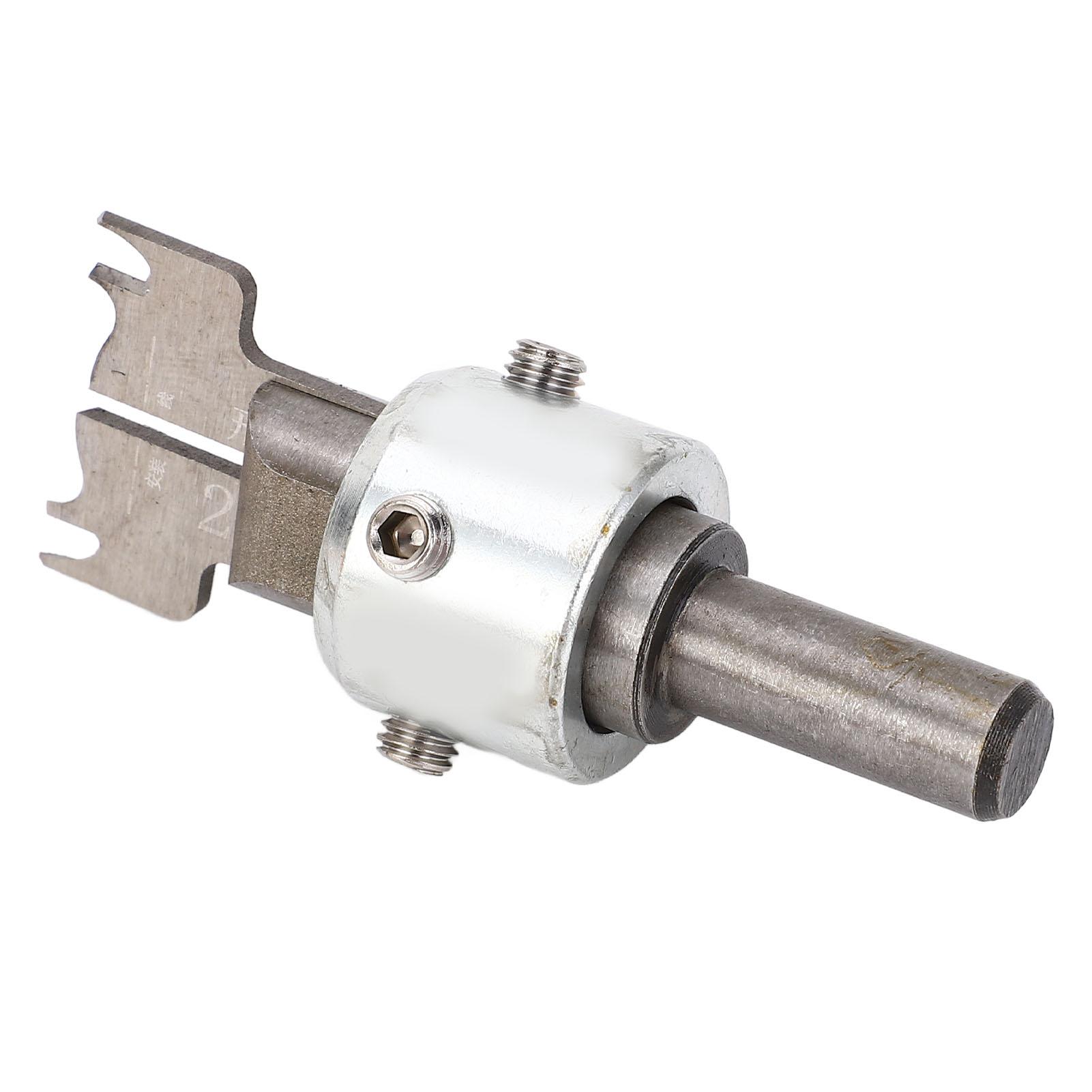 

8Pcs Woodworking Bracelet Drill Cutter HSS Multifunctional Wooden Ring Drill Bit Set with 3Pcs Blades