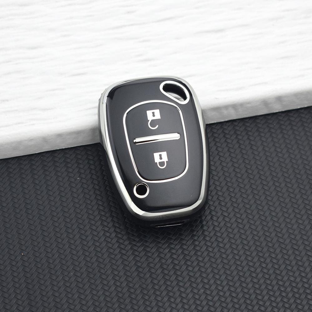 Tpu Car Key Case Cover Shell Protector For Renault Kangoo Trafic Movano Vauxhall Opel Vivaro Car Key Chains Auto Accessories