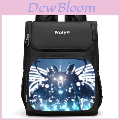 Spacious Oxford Cloth School Backpack 2024 Trendy Design For Kids And Preschoolers