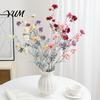 Lifelike Faux Botanicals Artificial Camellia Flowers, Realistic Fake Silk Bendable Stem Blooms Flower Stems for Home Vase Floral Arrangement