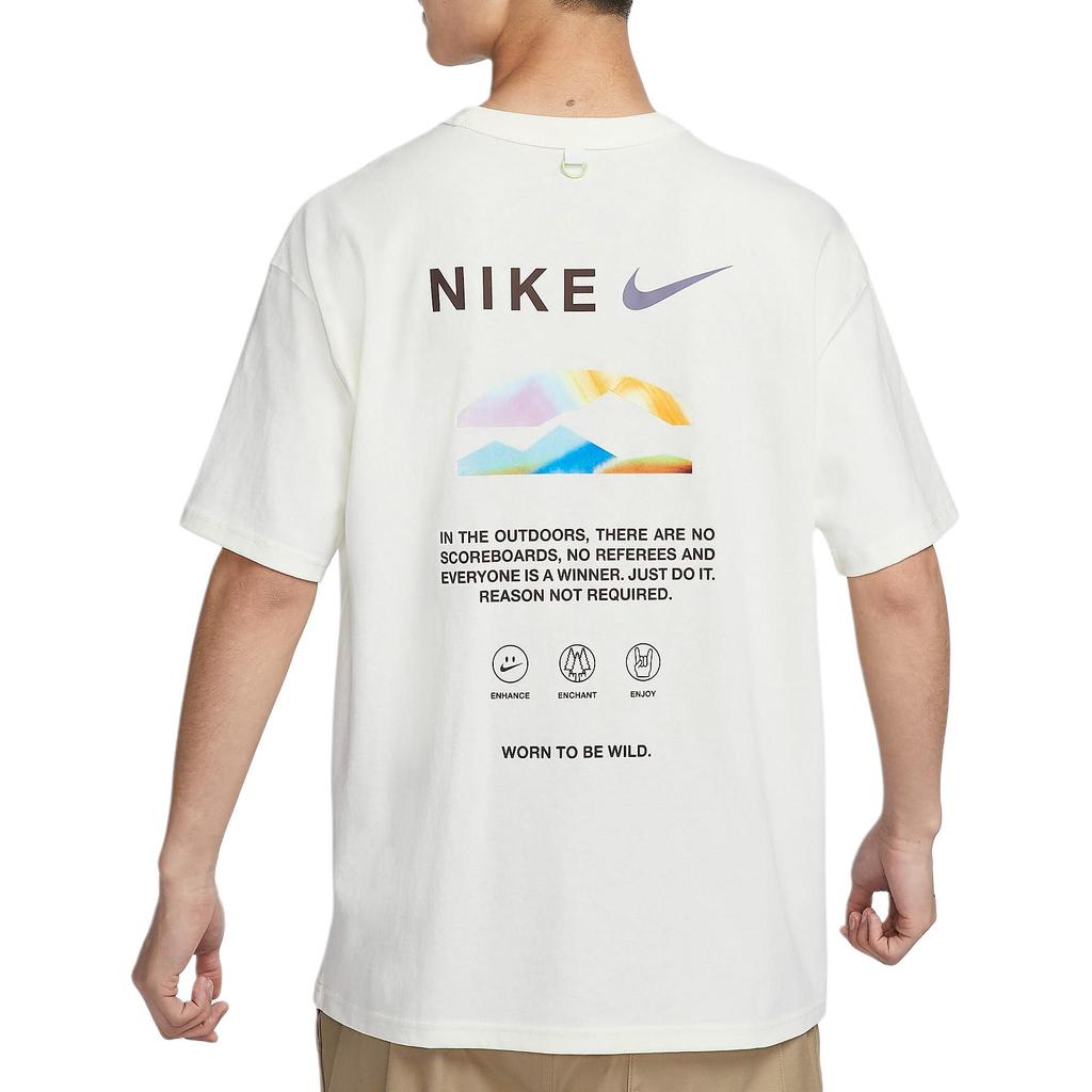New Nike Sportswear T Shirt Men's White HF6172-133