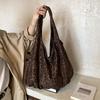 2025 Women's Retro Korean Large Capacity Suede Tote - Versatile Shoulder Bag for Commute