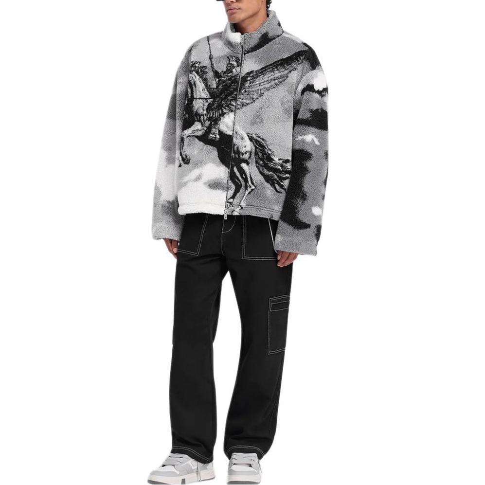 REPRESENT Mascot-print Fleece Jacket MLM1026-286