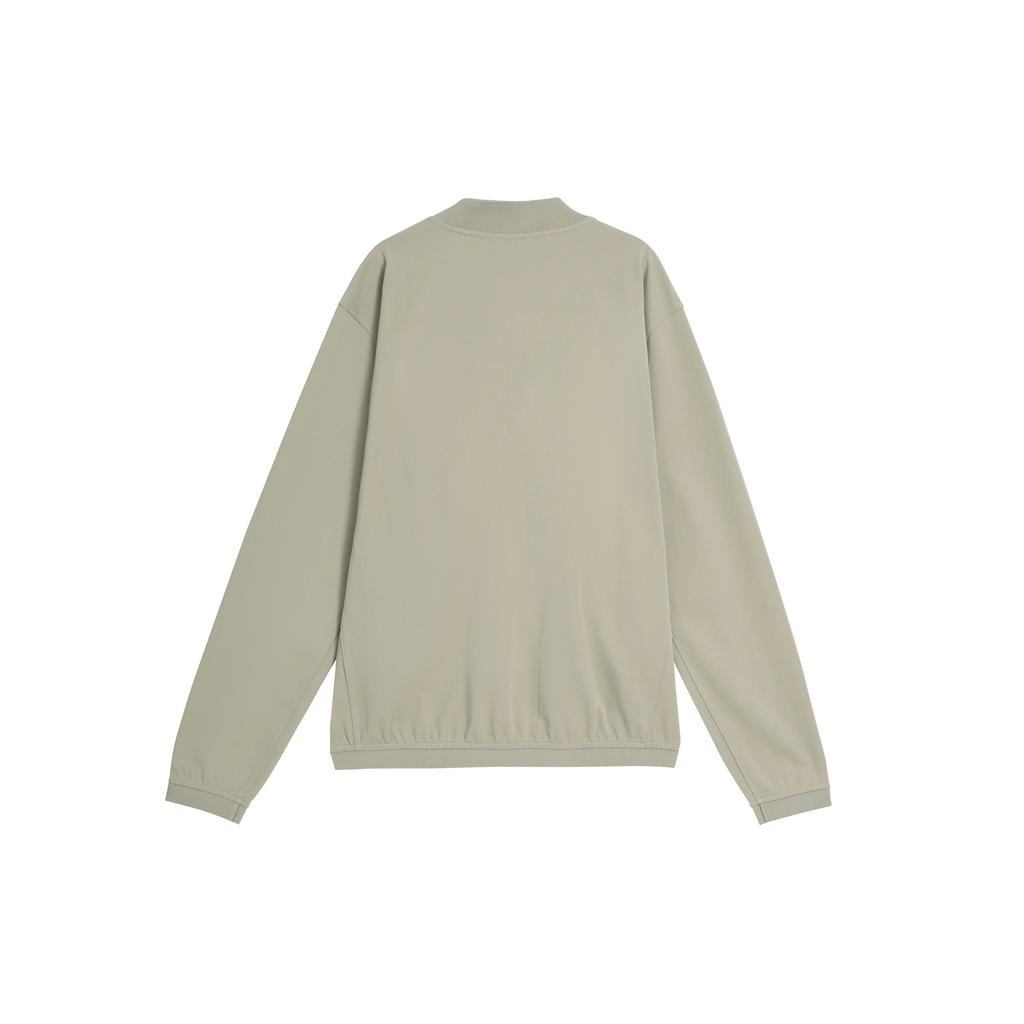 Adidas BOMBER Jacket Men's Pebble Silver Gray IS4956