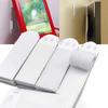 12 Pairs Picture Frame Self Adhesive Strip Double-sided Wall Hanger Decorate Frame Tape Strips