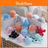 Adorable Cute Plush Ocean Animal Jellyfish Keychain Soft Toy For Bags