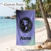 Club America Custom Name Printed Beach Towel Personalized Soft Towel For Swimming Beach Travel