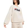 Fila Original Loose Fit Fleece Sweatshirt Unisex Sweatshirt Steam-White F51M449204F-IV
