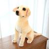 New Lifelike Dog Plush Stuffed Animal Realistic Plushie Golden Retriever Puppy Toy Gifts For Kids Kawaii Doll For Children