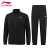 Li-Ning Men's V035-1 Open-Front Hoodless Sweatshirt Set