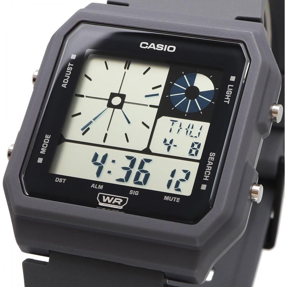 Casio Unisex Gray Digital Analog Watch Lf 20w 8a2