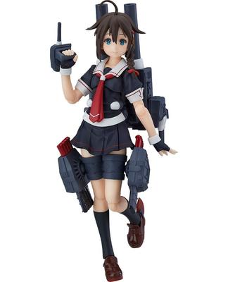 Figma Kantai Collection Shigure Bonus Set com 1 parte de sorriso piscante -KanColle- Kai-ni