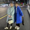 Autumn Winter Thicken Female Warm Long Parka Women Solid Color Loose Puffer Big Pocket Hooded Coat Jackets Outwear