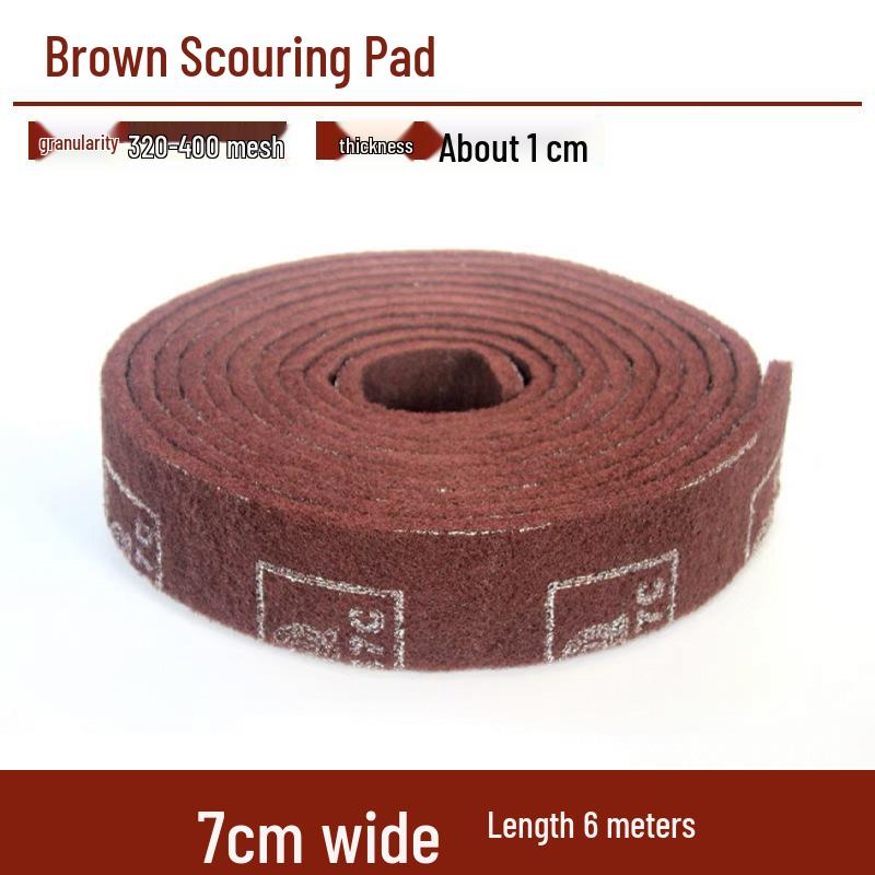 3M Stainless Steel Scouring Pad Roll for Kitchen Pot Brush & Rust Removal