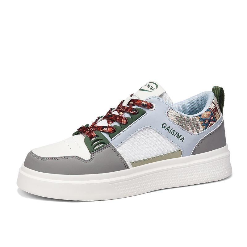 Mens Skate Shoes 2026 New Trend Casual Sneakers Breathe Wear-resistant Anti Slip Flat Street Skateboarding Shoes for Man