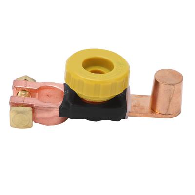Power Battery Disconnect Switch Negative Terminal ABS Brass for 6V 12V 24V Cars RVs ATVs