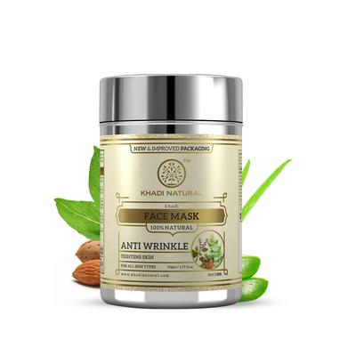 Anti Wrinkle Herbal Face Mask 50g Pack of 1 for Brightening and Youthful Skin