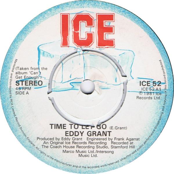 

7-дюймовая пластинка EDDY GRANT - Time To Let Go ICE52 ICE 1981 UK Soul/Funk Б/у