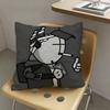 1pc D-eimos M-adness C-ombat Pillow Case Fashion Square Pillowcase Bedroom Sofa Room Ins Decoration Leisure