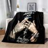 Anuel AA Rapper Hip Hop Singer Blanket Sofa Office Hiking Picnic Super Soft Quilt Fashion Flannel Throws Blanket Birthday Gift