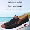 Men's Non-slip Canvas Slip-ons - Durable, Wear-resistant Shoes