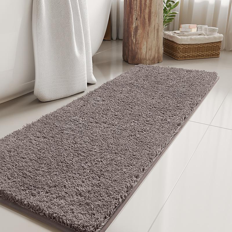 Extra veľká podložka do kúpeľne - Super savá, rýchloschnúca predložka do kúpeľne, protišmyková podlahová rohožka do vane a sprchového kúta, mäkký kúpeľňový koberec