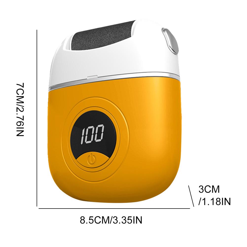 Electric Foot Grinder Foot Callus Remover USB Rechargeable Foot Grinding Machine Foot Exfoliator for Dry Dead Cracked Hard Skin
