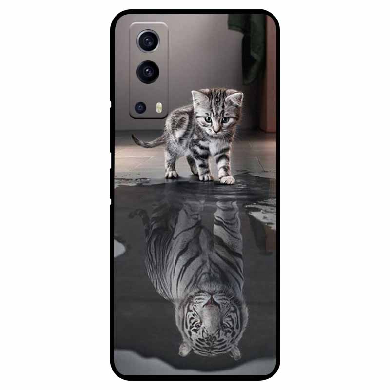 For vivo Y72 5G Case Shockproof Soft silicone TPU Back Cover For vivo Y52 5G Phone Cases for vivoY72 Y 72 52 5G Case Cute Capa