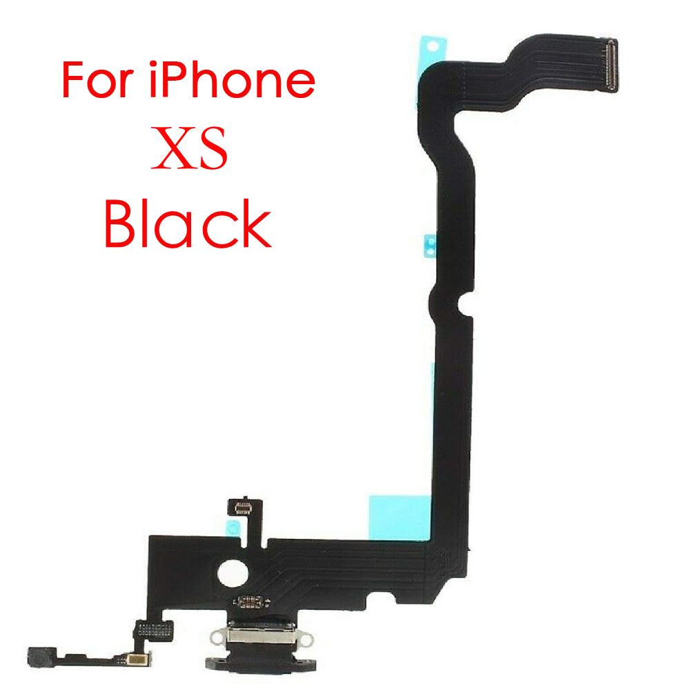 Charging Port Dock Flex Cable For iPhone X XR XS Max USB Charger Connector With Microphone Replacement