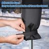 Waterproof Oxford Cloth Faucet Antifreeze Cover Winter Outdoor Water Pipe Insulation Cover Anti-Icing Protective Cover